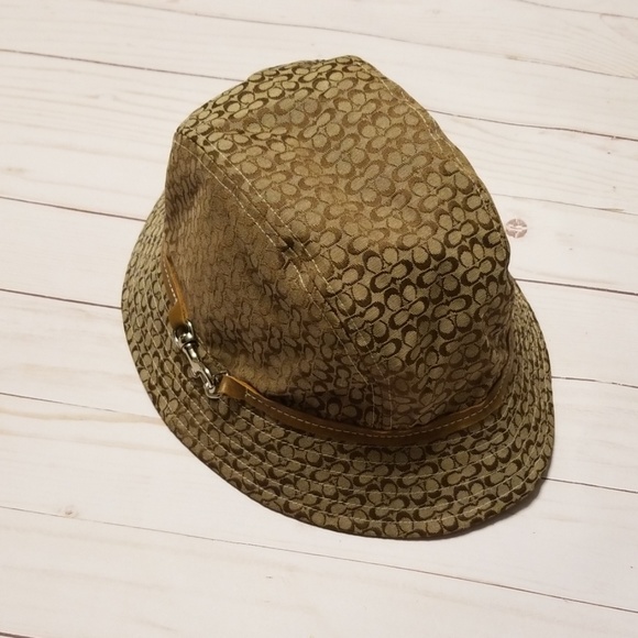 Coach Hat Brown bucket - Picture 1 of 6
